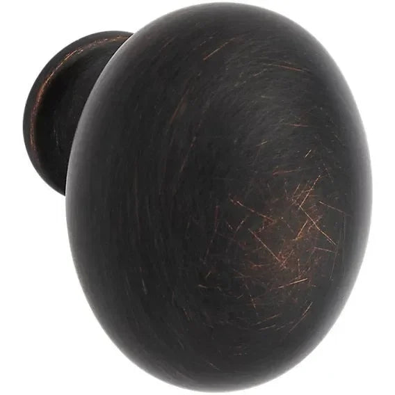 Baldwin Estate Oval Knob 1.312" in Venetian Bronze finish