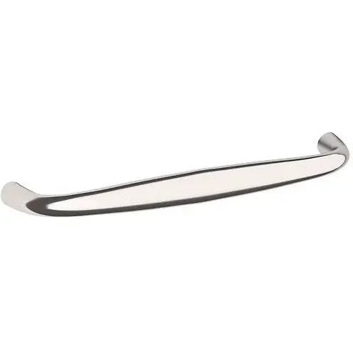 Baldwin Estate Oval Pull 6" in Lifetime Polished Nickel finish
