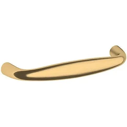 Baldwin Estate Oval Pull 4" in Lifetime Satin Brass finish