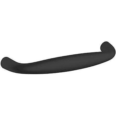 Baldwin Estate Oval Pull 4" in Satin Black finish