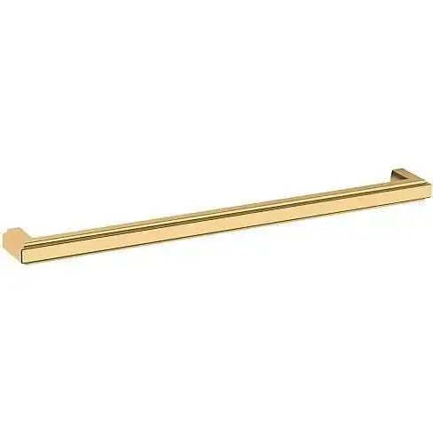 Baldwin Raised Cabinet Pull in Lifetime Polished Brass finish