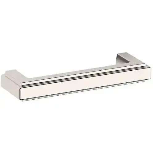 Baldwin Raised Cabinet Pull in Lifetime Polished Nickel finish