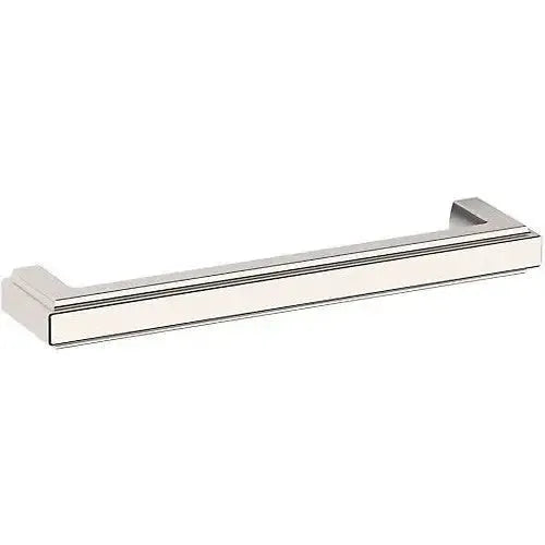 Baldwin Raised Cabinet Pull in Lifetime Polished Nickel finish