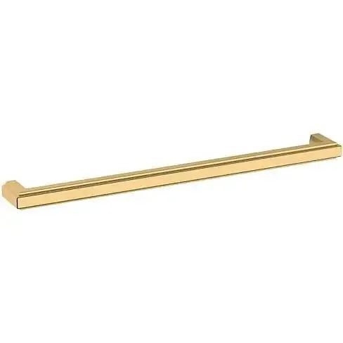 Baldwin Raised Cabinet Pull in Lifetime Satin Brass finish