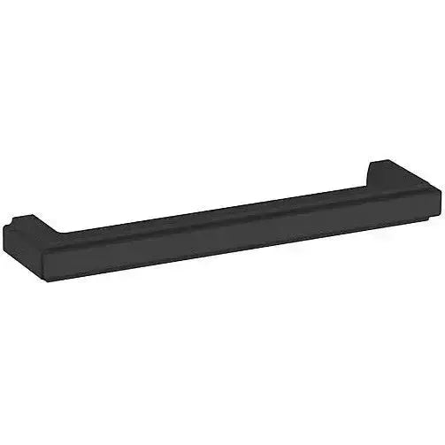 Baldwin Raised Cabinet Pull in Satin Black finish