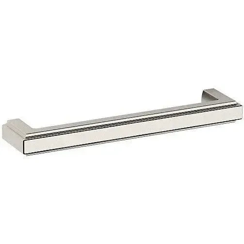 Baldwin Raised Cabinet Pull in Satin Nickel finish