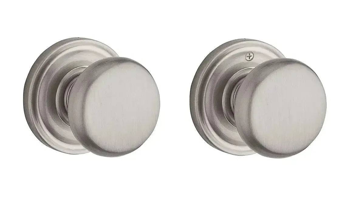 Baldwin ReserveBaldwin Round Knob with Traditional Round Rosette in 