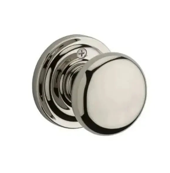 Baldwin ReserveBaldwin Round Knob with Traditional Round Rosette in 