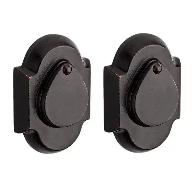 Baldwin Rustic Arch Deadbolt Dark Bronze