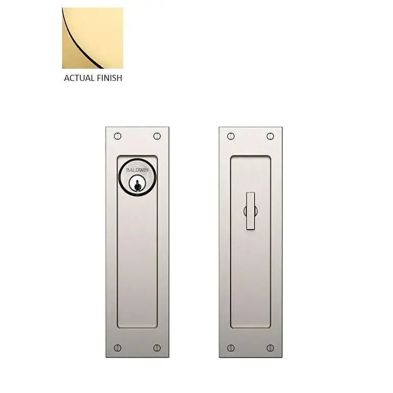 Baldwin EstateBaldwin Santa Monica Large Pocket Door Set in 