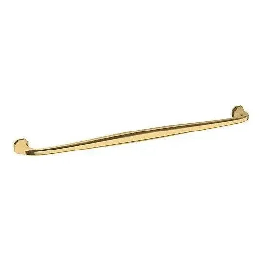 Baldwin Severin Fayerman B Appliance Pull in Lifetime Satin Brass finish