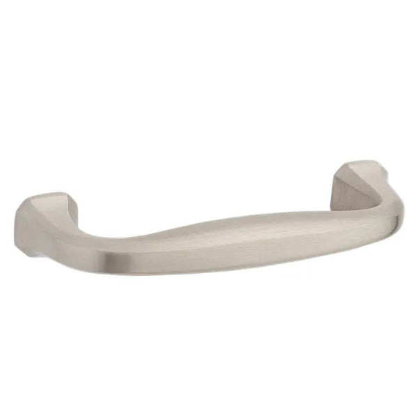 Baldwin Severin Fayerman B Cabinet Pull in Satin Nickel finish
