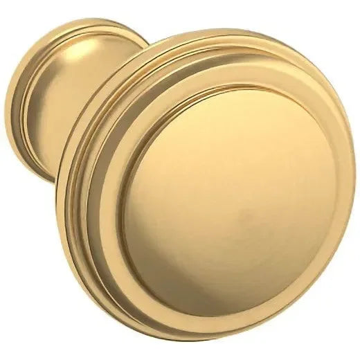 Baldwin Estate Severin Fayerman C Knob 1" in Lifetime Satin Brass finish