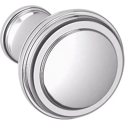 Baldwin Estate Severin Fayerman C Knob 1" in Polished Chrome finish