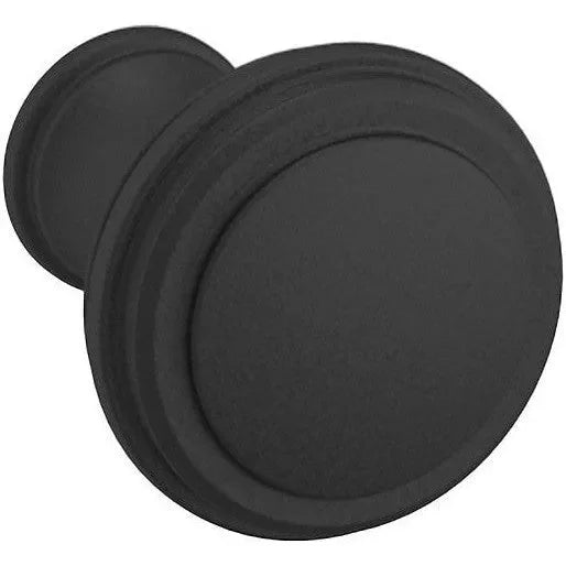 Baldwin Estate Severin Fayerman C Knob 1" in Satin Black finish