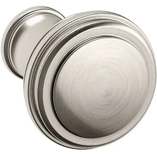 Baldwin Estate Severin Fayerman C Knob 1" in Satin Nickel finish
