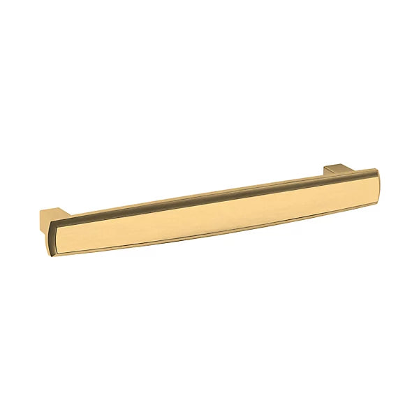 Baldwin Severin Fayerman Collection A Cabinet Pull in Lifetime Satin Brass finish