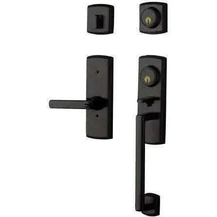 Baldwin EstateBaldwin Soho 2-Point Lock Single Cylinder Handleset With Interior Soho Lever in 