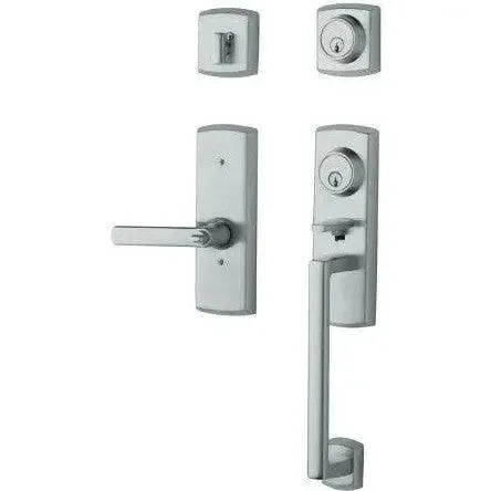 Baldwin EstateBaldwin Soho 2-Point Lock Single Cylinder Handleset With Interior Soho Lever in 