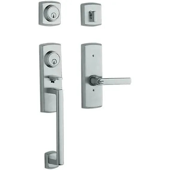 Baldwin EstateBaldwin Soho 2-Point Lock Single Cylinder Handleset With Interior Soho Lever in 