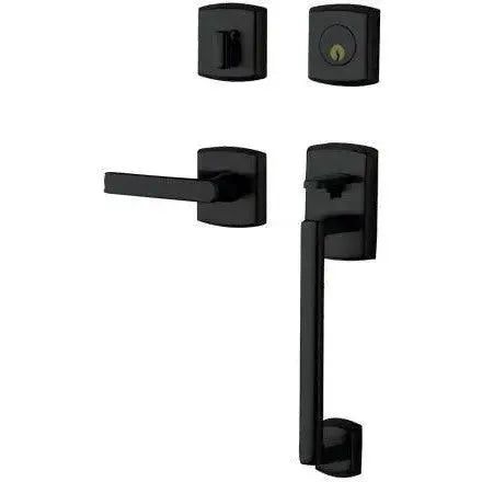 Baldwin EstateBaldwin Soho Sectional Single Cylinder Handleset with Interior 5485V Lever in 