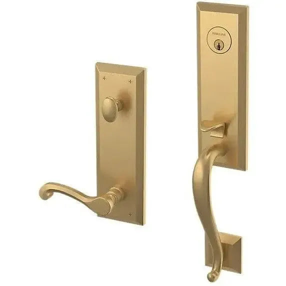 Baldwin EstateBaldwin Stonegate Single Cylinder Handleset with Interior 5445V Classic Lever in 