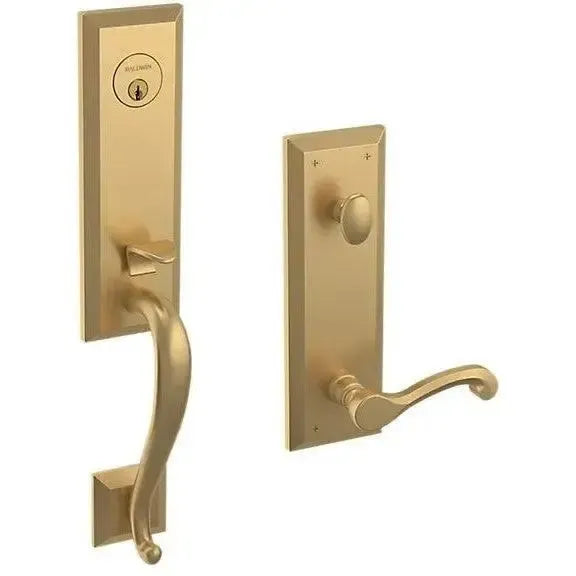 Baldwin EstateBaldwin Stonegate Single Cylinder Handleset with Interior 5445V Classic Lever in 