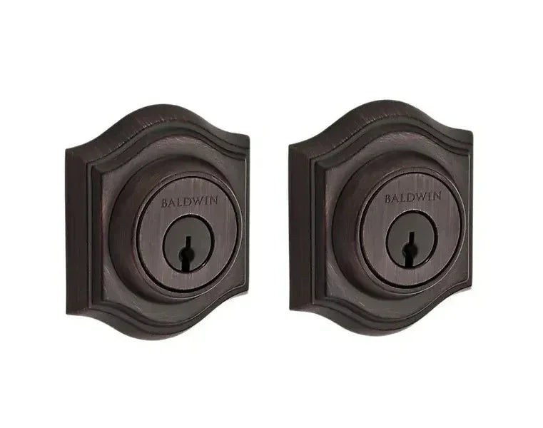 Baldwin Traditional Arch Deadbolt Venetian Bronze