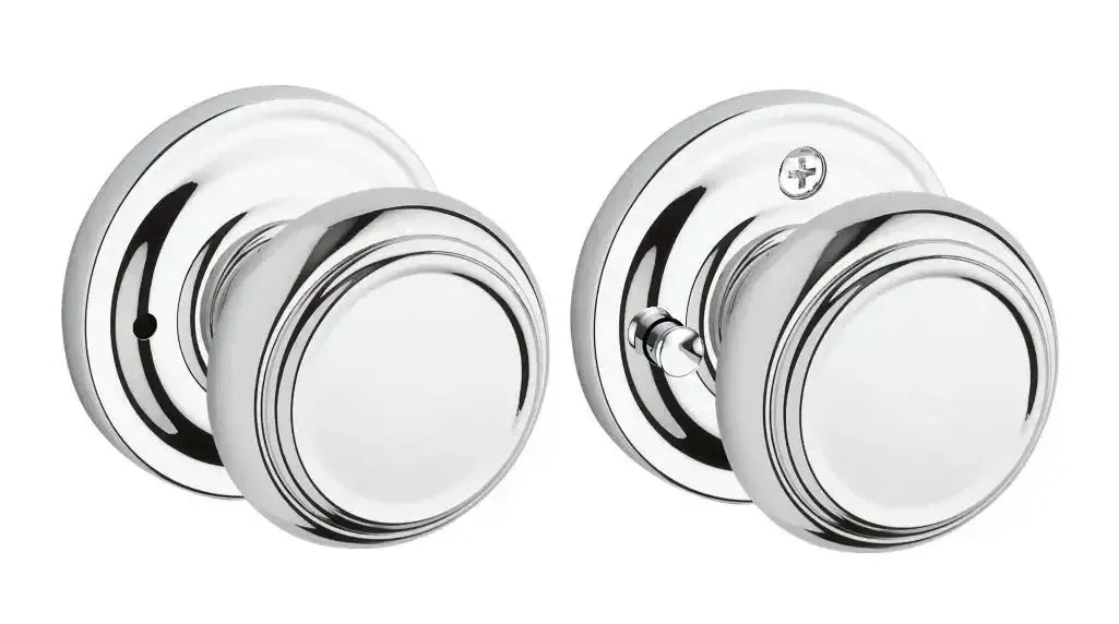 Baldwin ReserveBaldwin Traditional Knob with Traditional Round Rosette in 