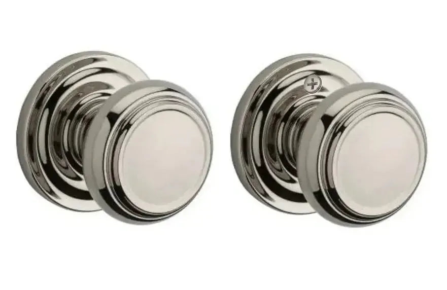 Baldwin ReserveBaldwin Traditional Knob with Traditional Round Rosette in 