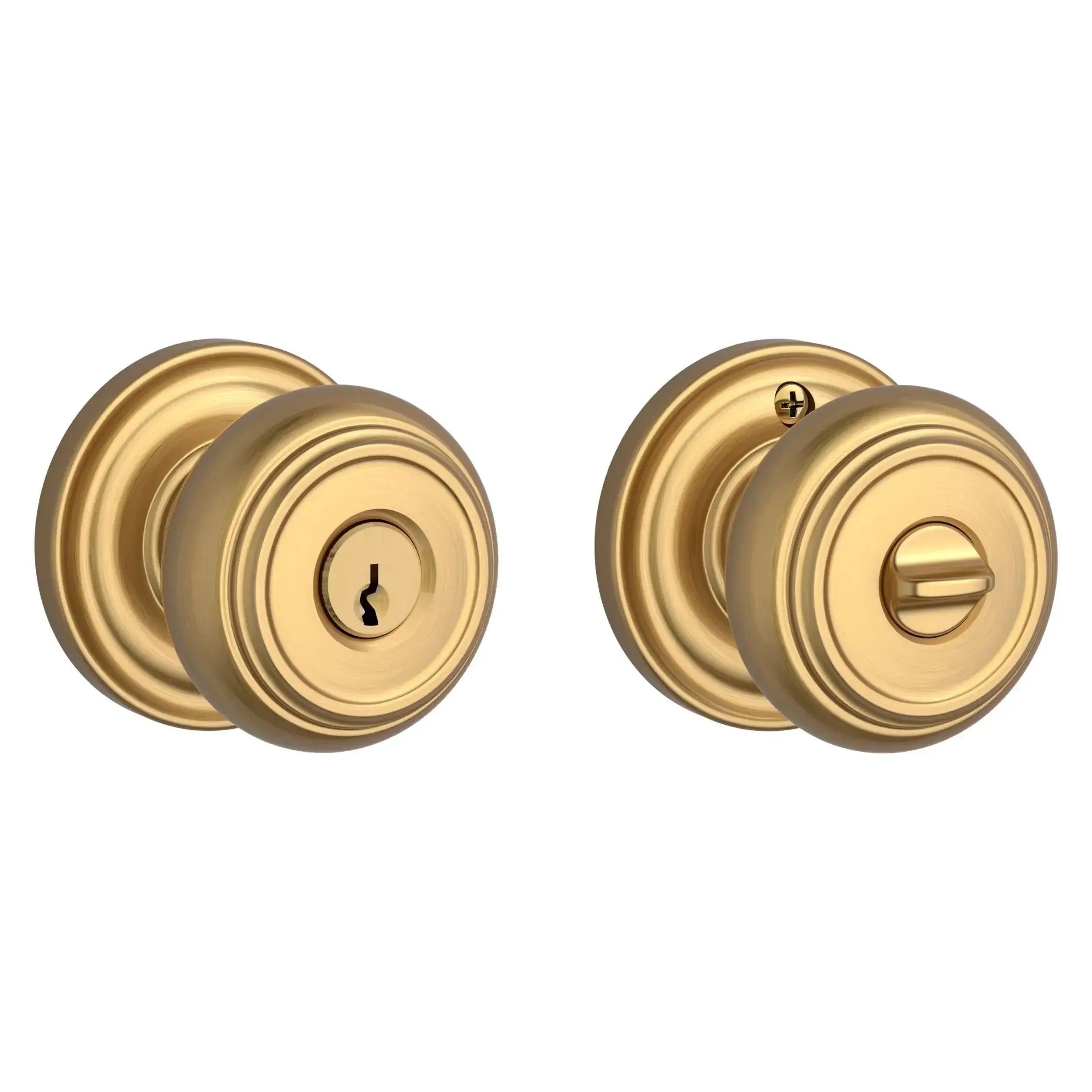 Baldwin ReserveBaldwin Traditional Knob with Traditional Round Rosette in 