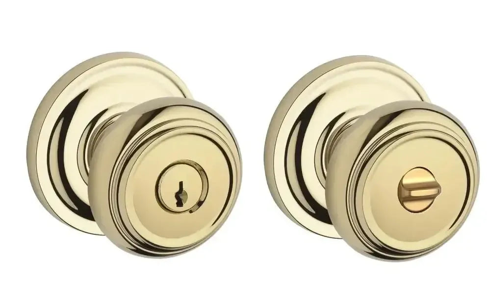 Baldwin ReserveBaldwin Traditional Knob with Traditional Round Rosette in 