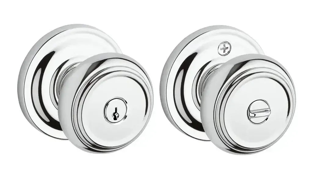 Baldwin ReserveBaldwin Traditional Knob with Traditional Round Rosette in 