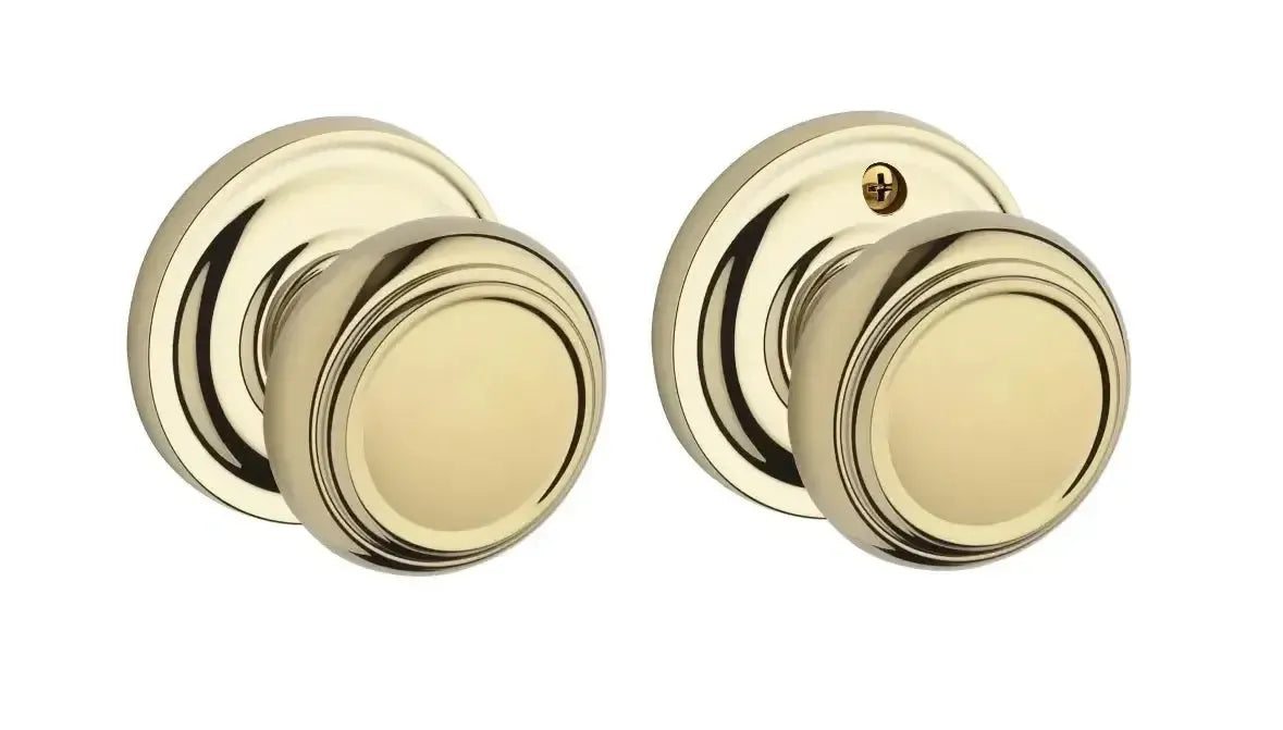 Baldwin ReserveBaldwin Traditional Knob with Traditional Round Rosette in 