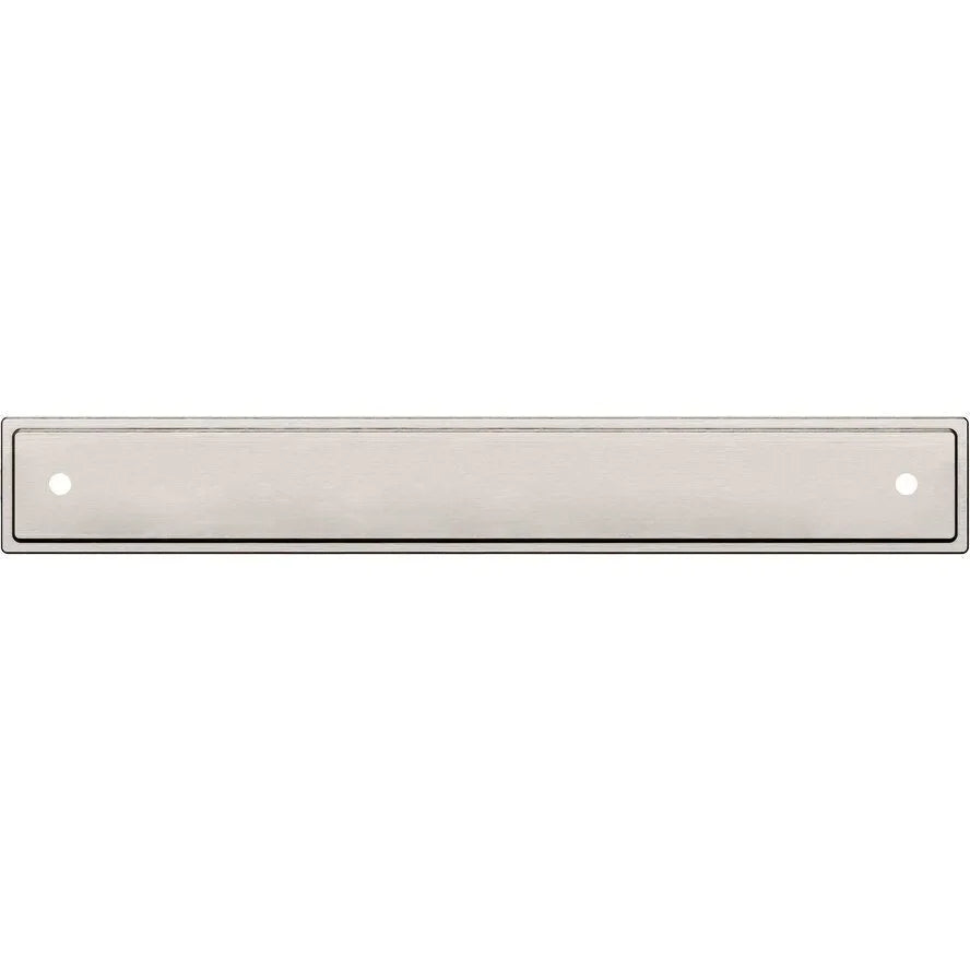 Baldwin Estate Transitional Back Plate 6" in Satin Nickel finish