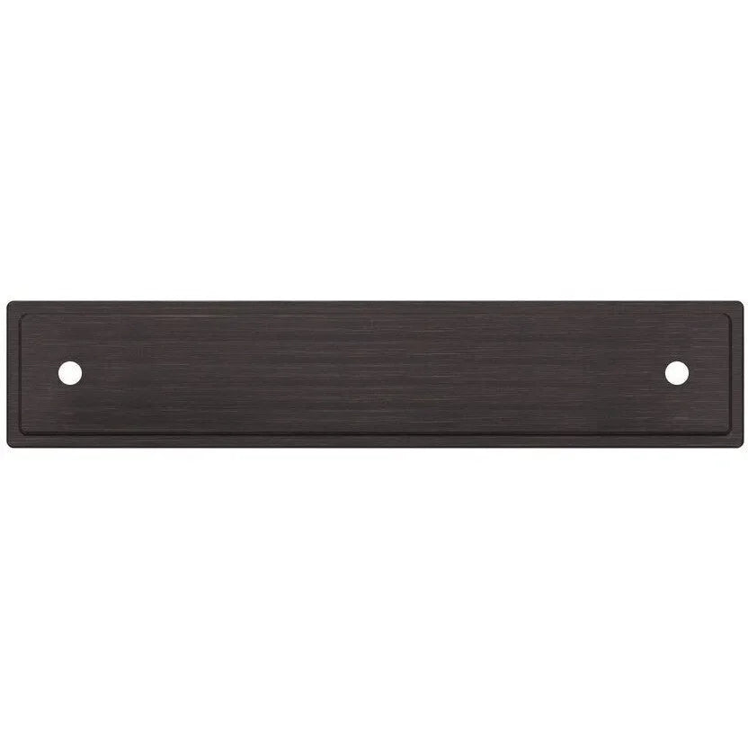 Baldwin Estate Transitional Back Plate 4" in Venetian Bronze finish