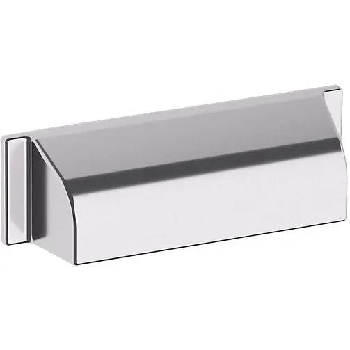 Baldwin Estate Transitional Cup Pull 4" in Polished Chrome finish