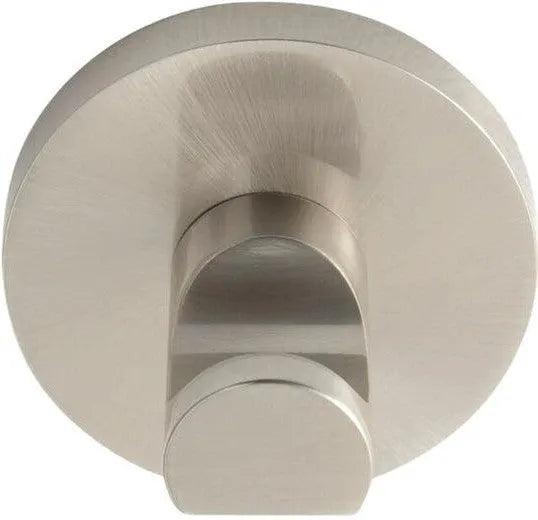 The Better Home Products Baker Beach Single Robe Hook in Satin Nickel finish