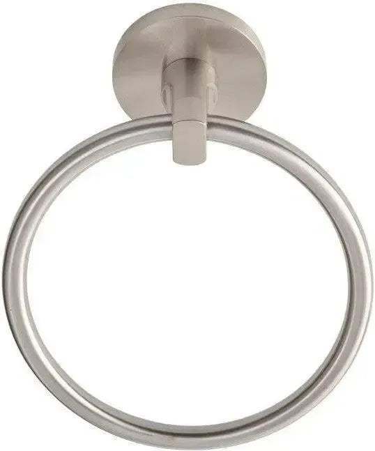 Better Home Products Baker Beach Towel Ring in Satin Nickel finish