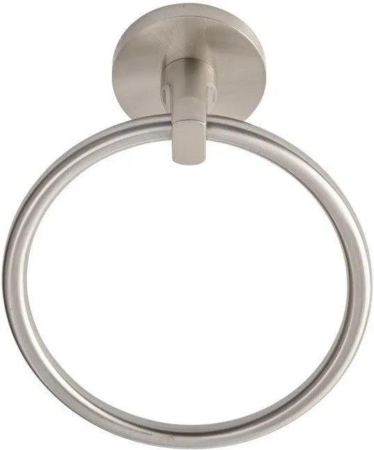 Better Home Products Baker Beach Towel Ring in Satin Nickel finish