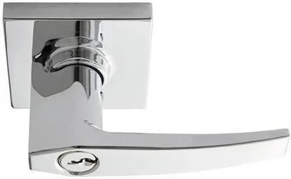 Better Home Products Bayview Keyed Entry Lever in Chrome finish
