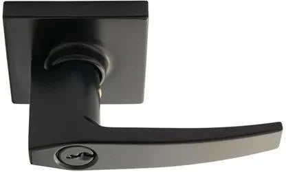 Better Home Products Bayview Keyed Entry Lever in Matte Black finish