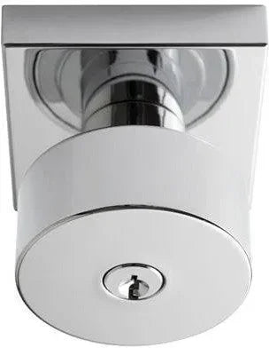 Better Home Products Belvedere Keyed Entry Knob in Chrome finish