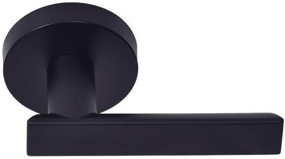Better Home Products Boardwalk Passage Lever in Black finish