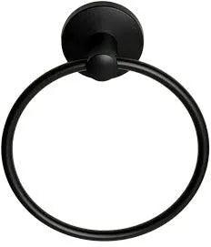 Better Home Products Fisherman'S Wharf Towel Ring in Black finish