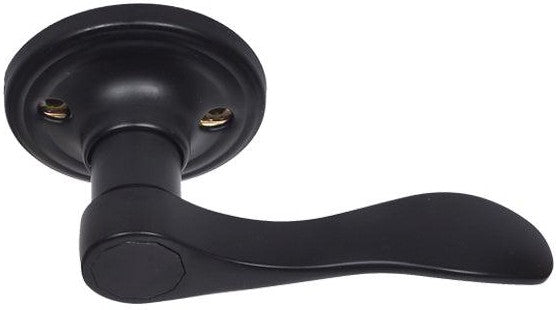 Better Home Products Lombard Half Dummy Lever in Black finish