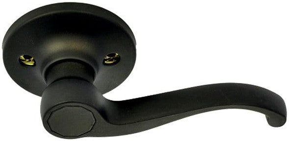 Better Home Products Pacific Heights Half Dummy Lever in Black finish