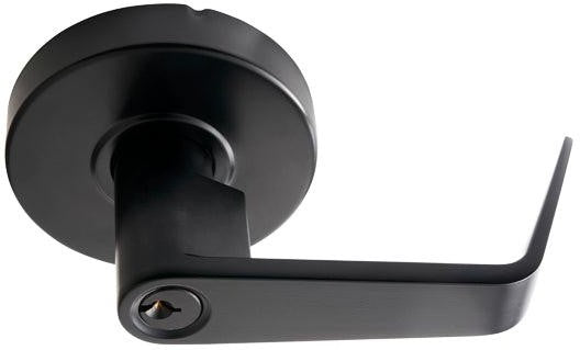 Better Home Products Park Presidio Grade 2 Storeroom Lever in Black finish