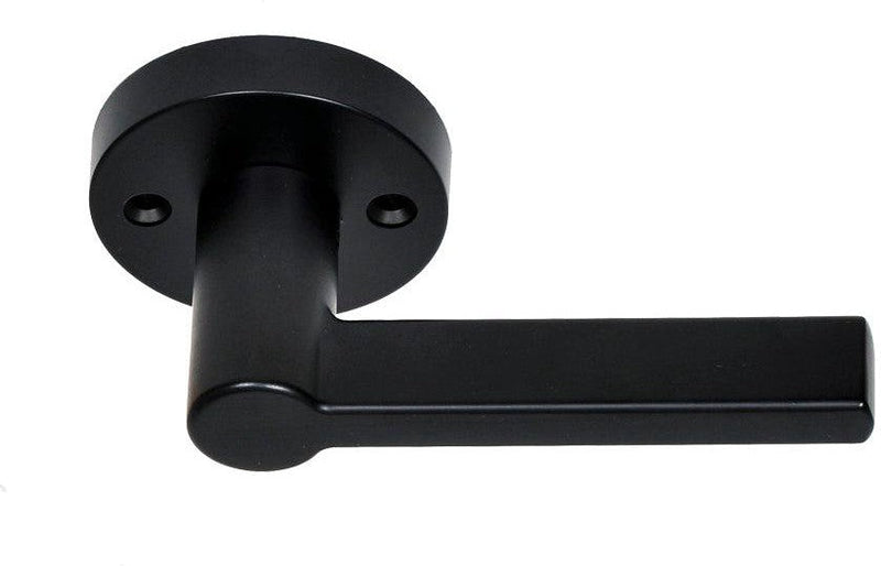 Better Home Products Rockaway Beach Half Dummy Lever in Black finish