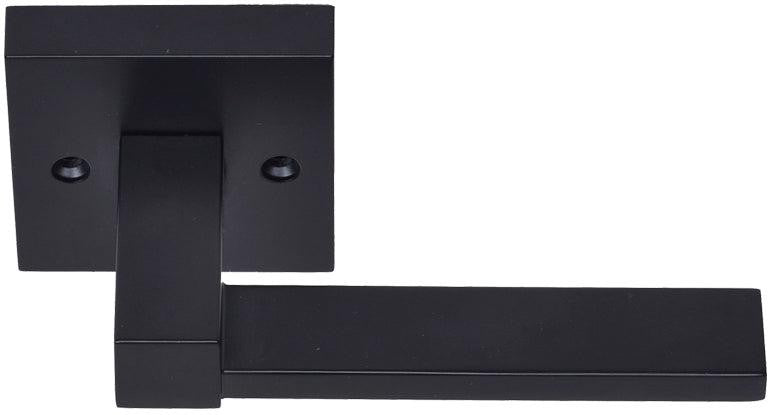 Better Home Products San Francisco Handleset Trim Lever - Right Handed in Black finish
